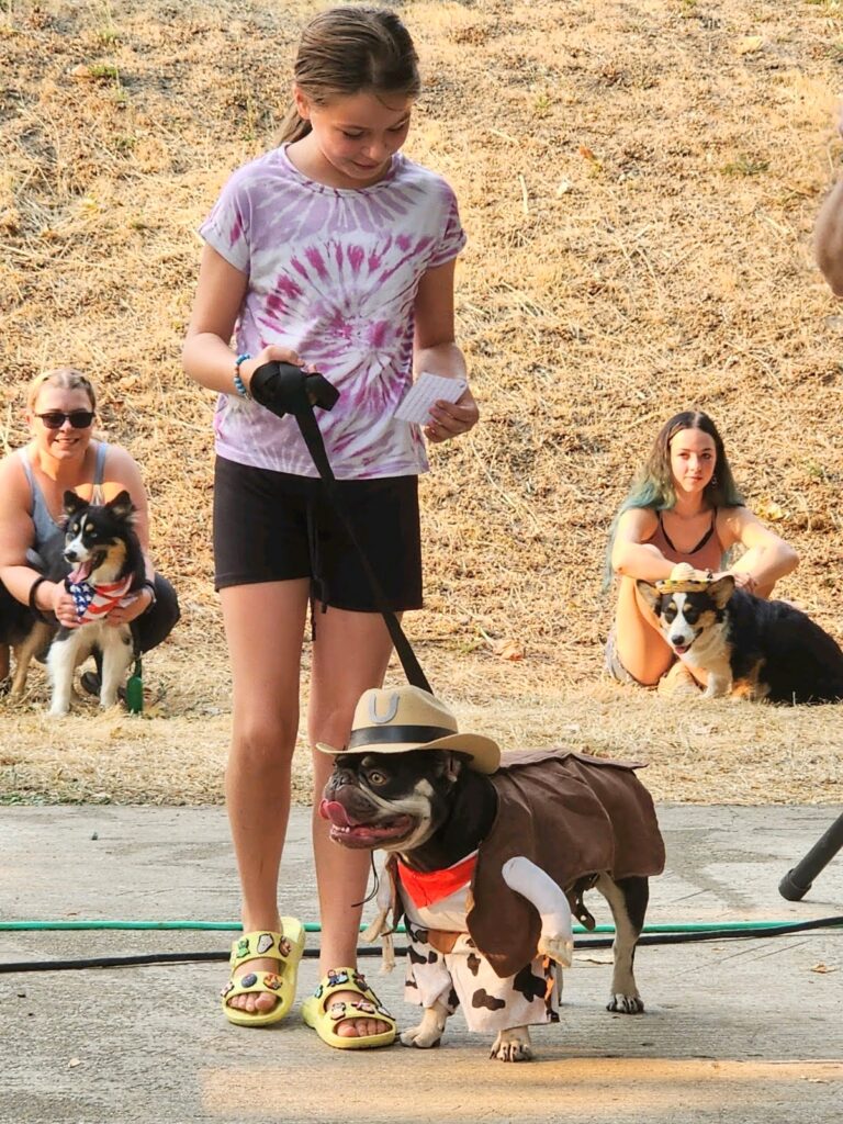 Dog show at Canyonville Pioneer Days